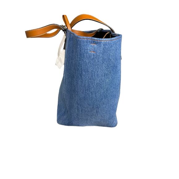 JW Anderson NWT Denim Belt Tote Bag in Blue - Picture 9 of 16